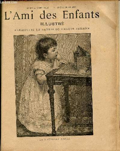 L'ami des enfants - Hebdomadaire n878 - 29 dcembre 1900 - La nouvelle anne