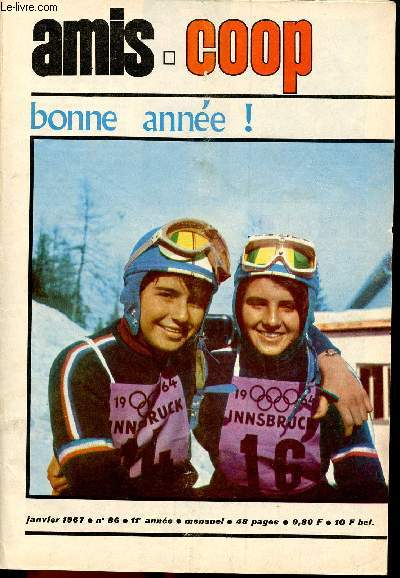 Amis-Coop - mensuel Janvier 1967 - n86 - Bonne anne !