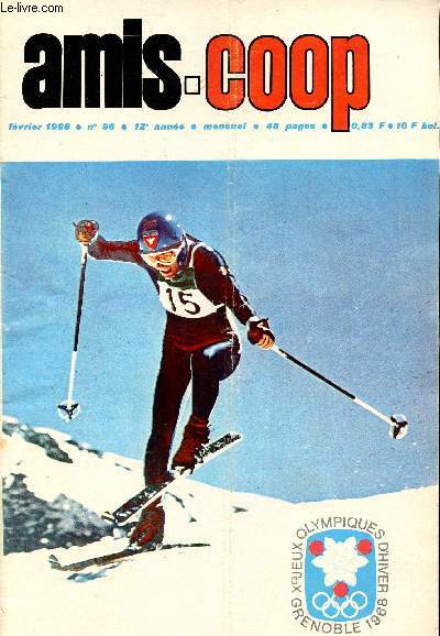 Amis-Coop - mensuel Fvrier 1968 - n96 - JO d'hiver Grenoble