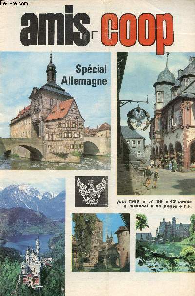 Amis-Coop - mensuel Juin 1969 - n109 - Spcial Allemagne