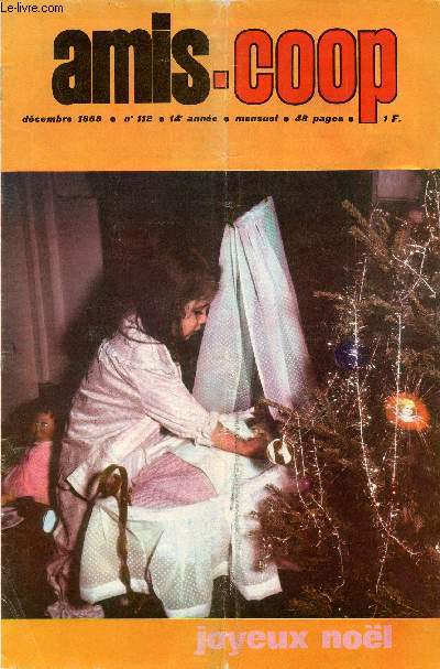 Amis-Coop - mensuel Dcembre 1969 - n112 - Joyeux Nol