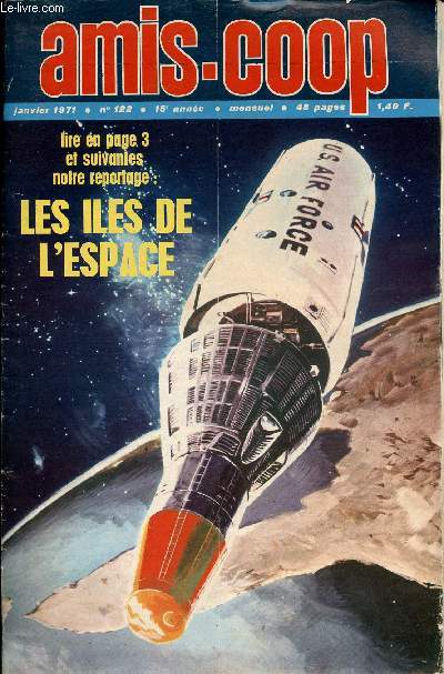 Amis-Coop - mensuel Janvier 1971 - n122 - Les les de l'espace
