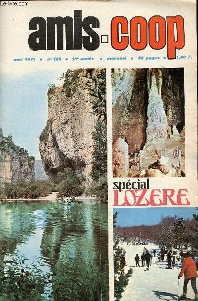 Amis-Coop - mensuel Mai 1971- n126 - Spcial Lozre