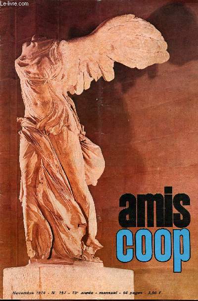 Amis-Coop - mensuel dcembre 1974 - n157 - La victoire de Samothrace