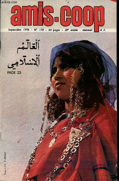 Amis-Coop - mensuel Septembre 1976 - n178 - Le monde musulman
