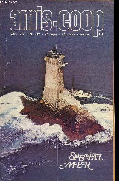 Amis-Coop - mensuel Août 1977 - n°189 - Spécial Mer