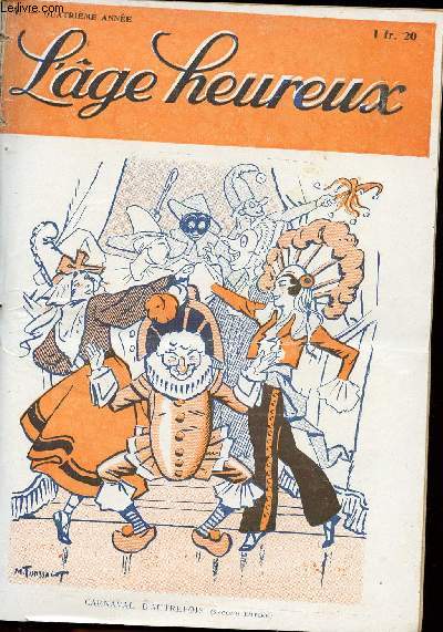 L'ge Heureux - bimensuel n4 - Fvrier 1927 - Carnaval d'autrefois