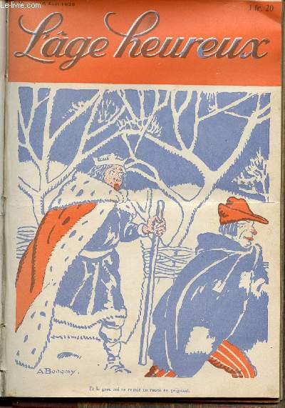 L'ge Heureux - bimensuel n16 - Aot 1928 - Le paon et le petit oiseau
