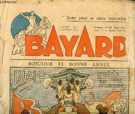 Bayard - Anne 1936 - Hebdomadaires n1  52 - COMPLET
