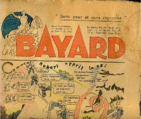 Bayard - 1er semestre 1936 - Hebdomadaires n4  13 + 15  17 + 19 + 21 (incomplet)