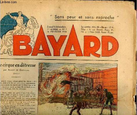 Bayard - Anne 1936 - Hebdomadaire - en lot : n7  10 + 12 + 15  16 + 35  37 + 46