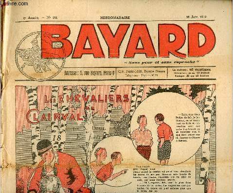 Bayard - 1er semestre 1939 - Hebdomadaires n170 + 176 + 177 + 181 - incomplet