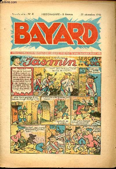 Bayard, nouvelle srie - Hebdomadaire n4 - 29 dcembre 1946