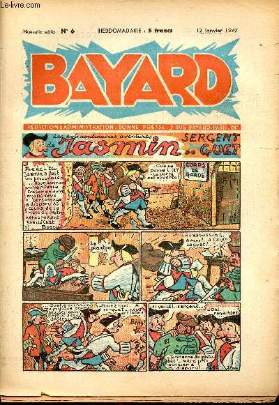 Bayard, nouvelle srie - Hebdomadaire n6 - 12 janvier 1947
