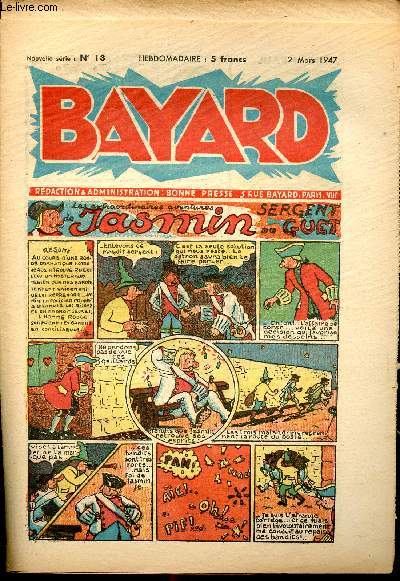 Bayard, nouvelle srie - Hebdomadaire n13 - 2 mars 1947