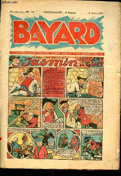Bayard, nouvelle srie - Hebdomadaire n14 - 9 mars 1947