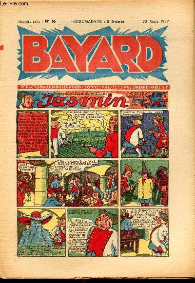 Bayard, nouvelle srie - Hebdomadaire n16 - 23 mars 1947