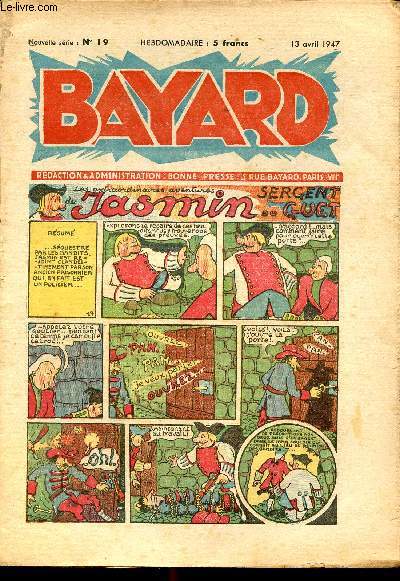 Bayard, nouvelle srie - Hebdomadaires n19 - 13 avril 1947