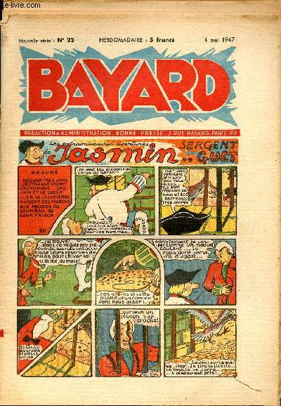 Bayard, nouvelle srie - Hebdomadaire n22 - 4 mai 1947