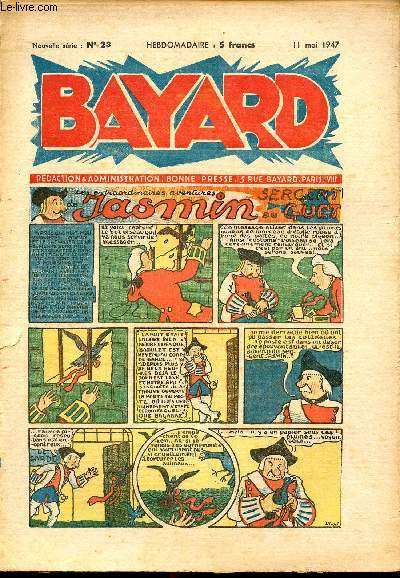 Bayard, nouvelle srie - Hebdomadaire n23 - 11 mai 1947