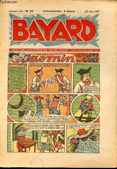 Bayard, nouvelle srie - Hebdomadaire n25 - 25 mai 1947