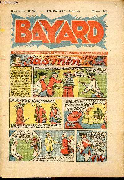 Bayard, nouvelle srie - Hebdomadaire n28 - 15 juin 1947
