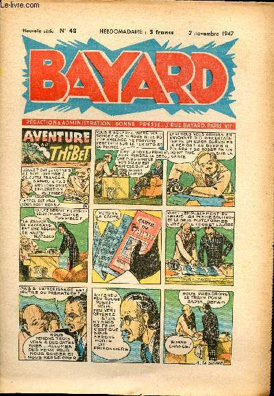 Bayard, nouvelle srie - Hebdomadaire n48 - 2 novembre 1947