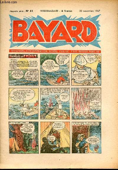 Bayard, nouvelle srie - Hebdomadaire n51 - 23 novembre 1947