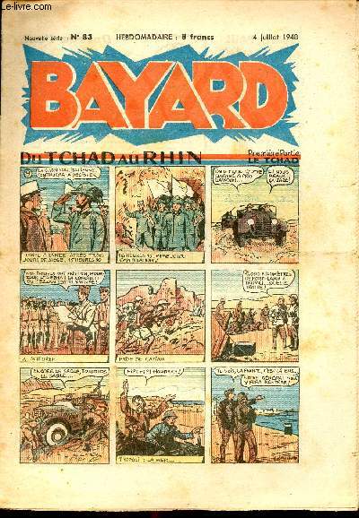 Bayard, nouvelle série - Hebdomadaire n°83 - 4 juillet 1948