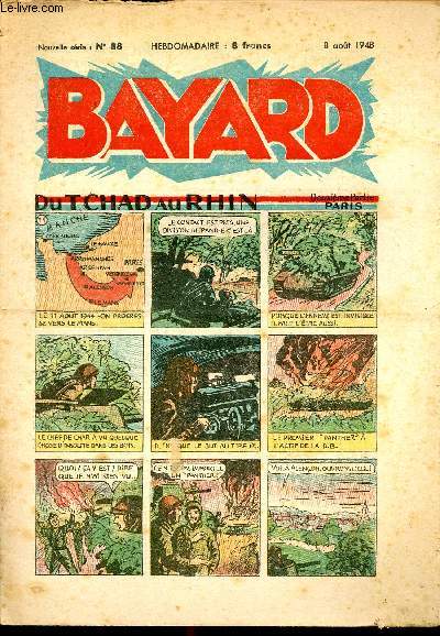 Bayard, nouvelle srie - Hebdomadaire n88 - 8 aot 1948