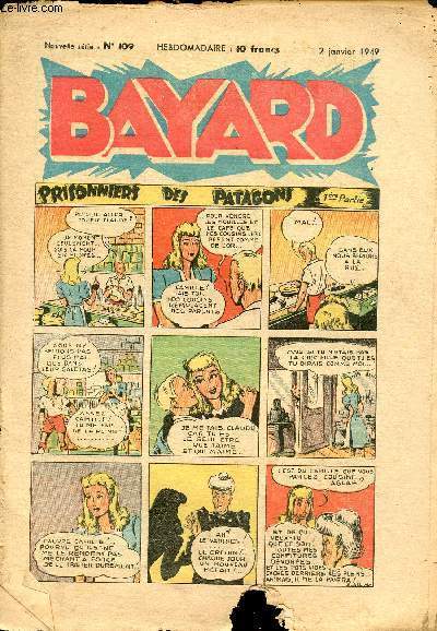 Bayard, nouvelle srie - Hebdomadaire n109 - 2 janvier 1949