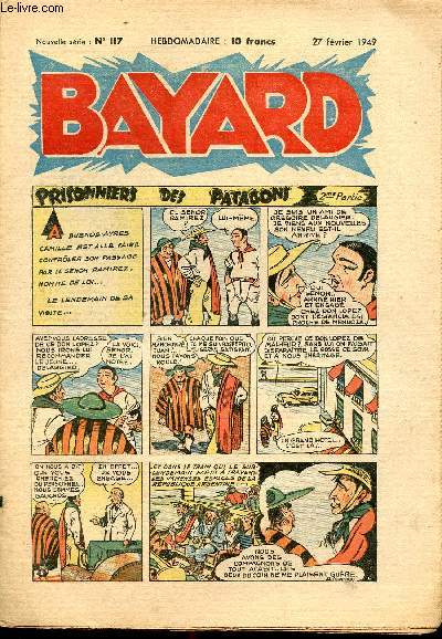 Bayard, nouvelle srie - Hebdomadaire n117 - 27 fvrier 1949