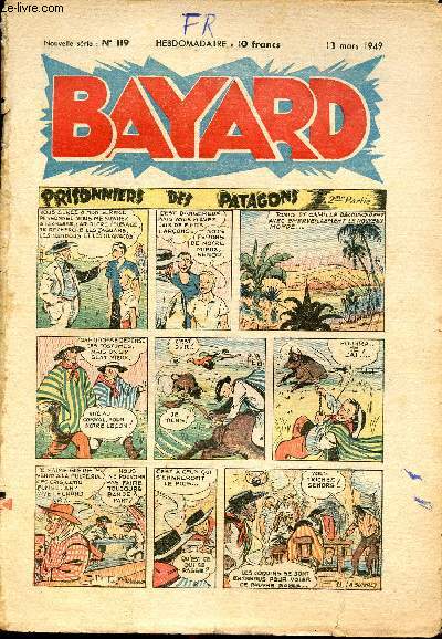 Bayard, nouvelle srie - Hebdomadaire n119 - 13 mars 1949
