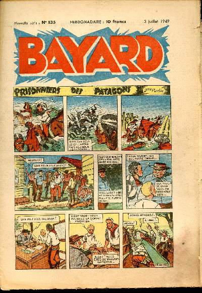 Bayard, nouvelle srie - Hebdomadaire n135 - 3 juillet 1949