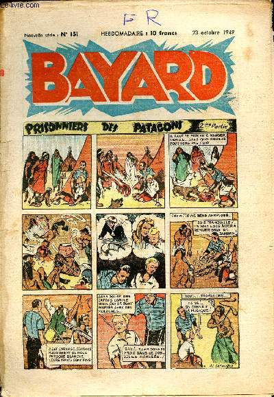 Bayard, nouvelle srie - Hebdomadaire n151 - 23 octobre 1949