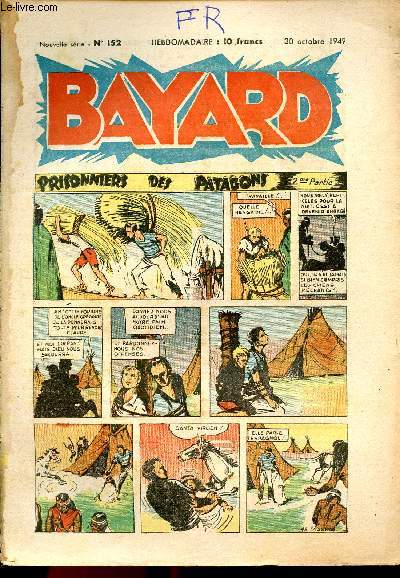 Bayard, nouvelle srie - Hebdomadaire n152 - 30 octobre 1949