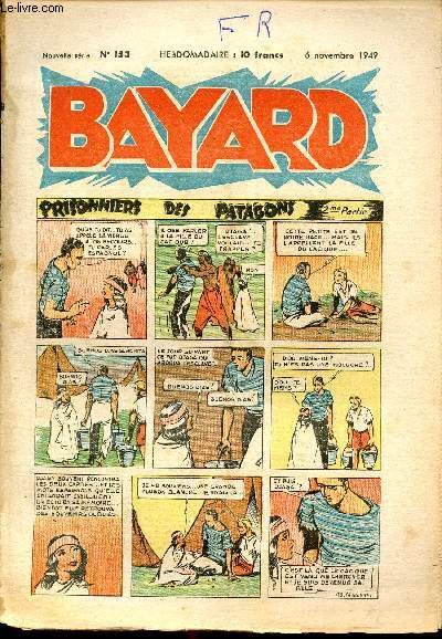 Bayard, nouvelle srie - Hebdomadaire n153 - 6 novembre 1949