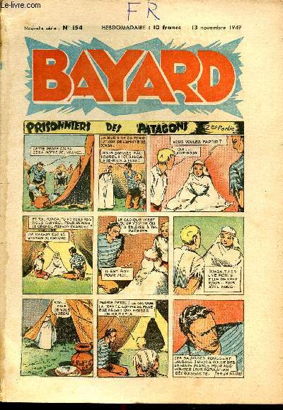 Bayard, nouvelle srie - Hebdomadaire n154 - 13 novembre 1949