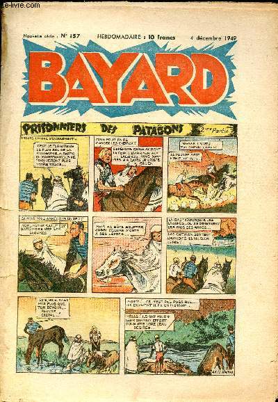 Bayard, nouvelle srie - Hebdomadaire n157 - 4 dcembre 1949