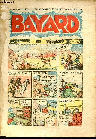 Bayard, nouvelle srie - Hebdomadaire n159 - 18 dcembre 1949