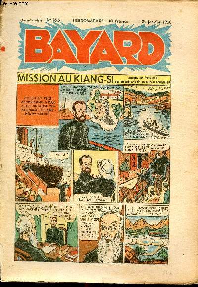 Bayard, nouvelle srie - Hebdomadaire n165 - 29 janvier 1950