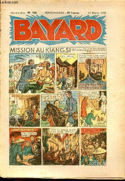 Bayard, nouvelle srie - Hebdomadaire n168 - 19 fvrier 1950
