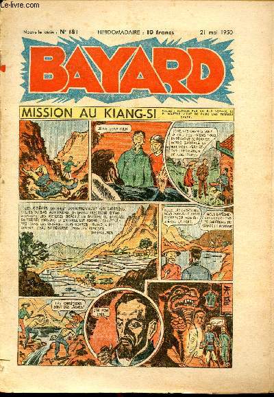 Bayard, nouvelle srie - Hebdomadaire n181 - 21 mai 1950