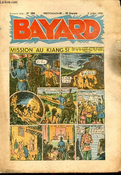 Bayard, nouvelle srie - Hebdomadaire n188 - 9 juillet 1950