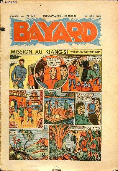 Bayard, nouvelle srie - Hebdomadaire n191 - 30 juillet 1950