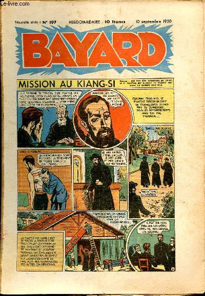 Bayard, nouvelle srie - Hebdomadaire n197 - 10 septembre 1950