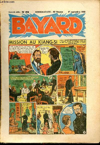 Bayard, nouvelle srie - Hebdomadaire n198 - 17 septembre 1950