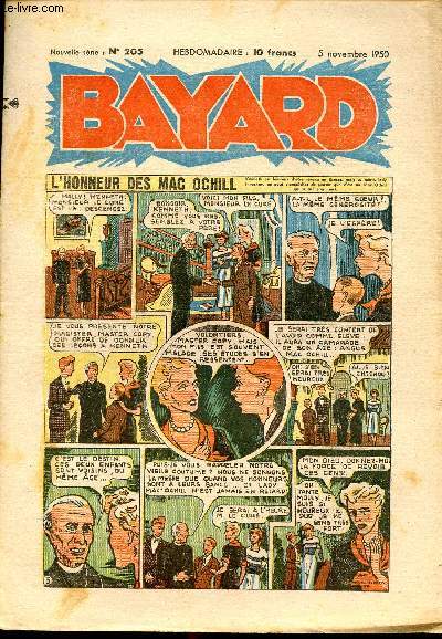 Bayard, nouvelle srie - Hebdomadaire n205 - 5 novembre 1950