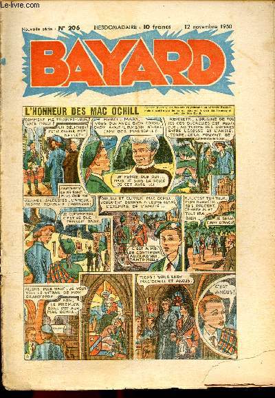 Bayard, nouvelle srie - Hebdomadaire n206 - 12 novembre 1950