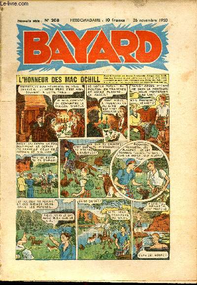 Bayard, nouvelle srie - Hebdomadaire n208 - 26 novembre 1950
